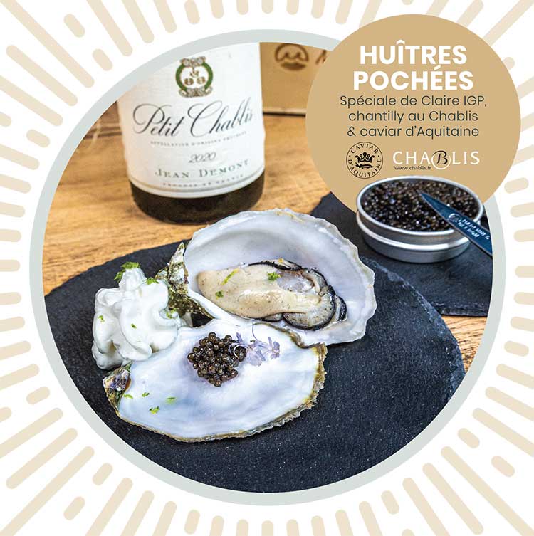 fiche recette Huîtres Marennes Oléron