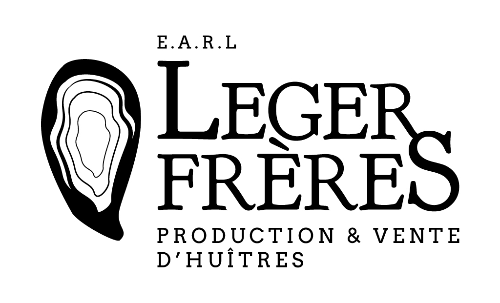 logo Huitres LEGER FRERES producteur affineur ostréiculteur